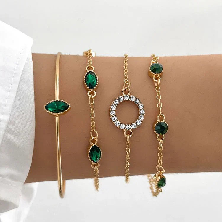 Aetherleaf bracelet ensemble