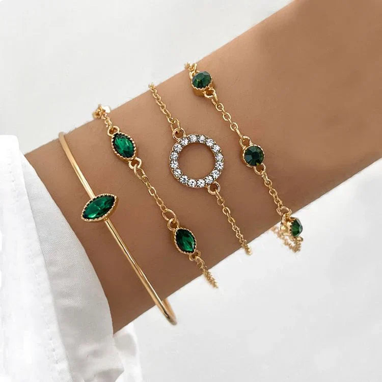 Aetherleaf bracelet ensemble