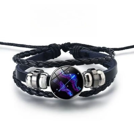 12 Constellations lumineux bracelet