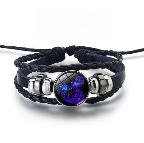 12 Constellations lumineux bracelet